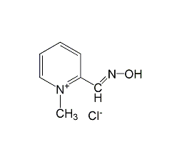 2-吡啶醛肟甲氯結(jié)構(gòu)式